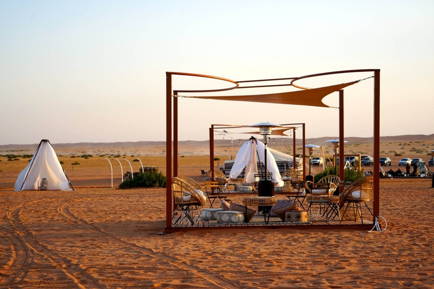 Desert gathering, Saudi Arabia